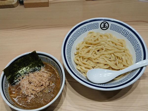 「つけめん」@中華そば つけめん 玉 新宿店の写真