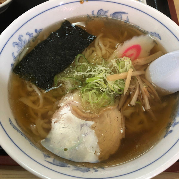 「醤油ラーメン　650円」@佐野青竹手打らーめん 大関の写真