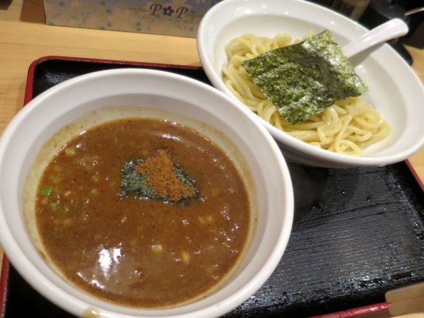 「濃厚煮干つけ麺・並盛 ８８０円」@つけめん 蕾 本家の写真