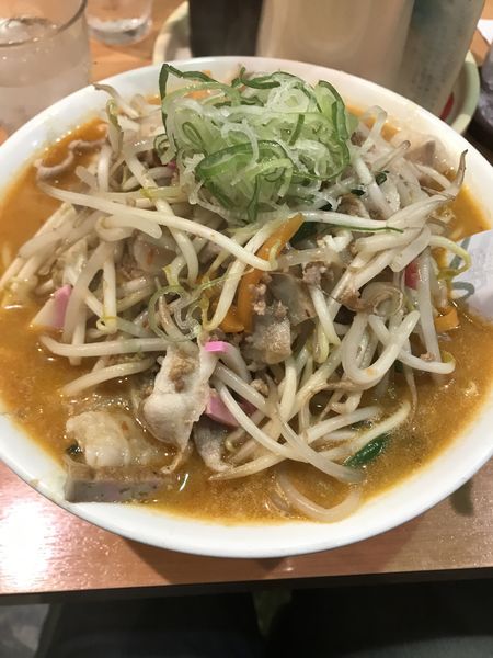 「ピリ辛味噌ちゃんぽん」@びいどろの写真