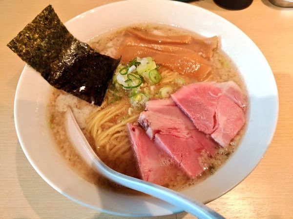 「ゲリラ限定 昭和香る懐かし背脂らーめん」@らー麺 アオキジの写真