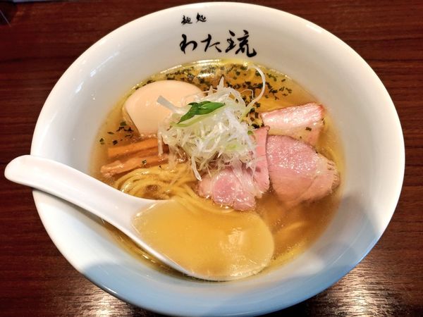 「塩中華そば（細麺）」@麺処 わた琉の写真