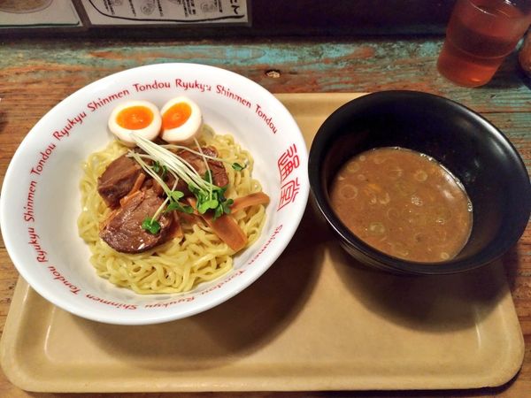 「期間限定 鯛つけ麺MAX」@琉球新麺 通堂 小禄本店の写真