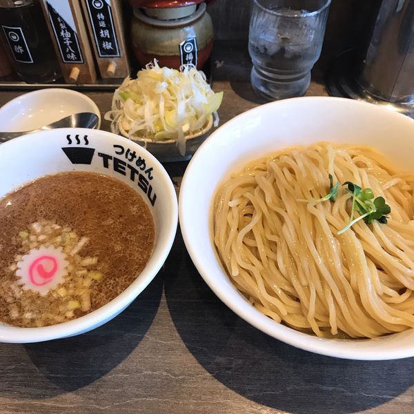 「ネギつけめん」@つけめんTETSU あざみ野店の写真