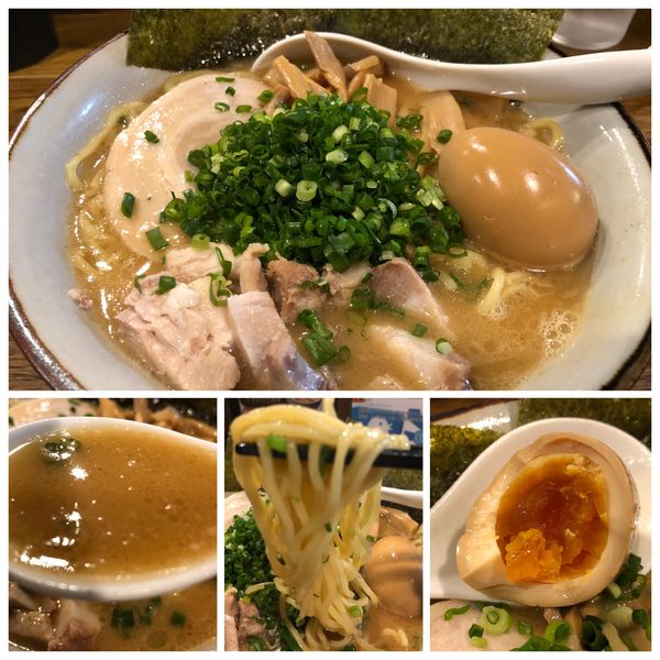 「得製ラーメン 大盛り 1050円」@風雲児の写真