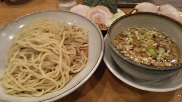 「つけそば+チャーシュー」@中華そば 笑歩の写真