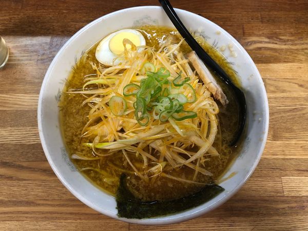 「ネギらーめん 味噌」@らーめん三水の写真