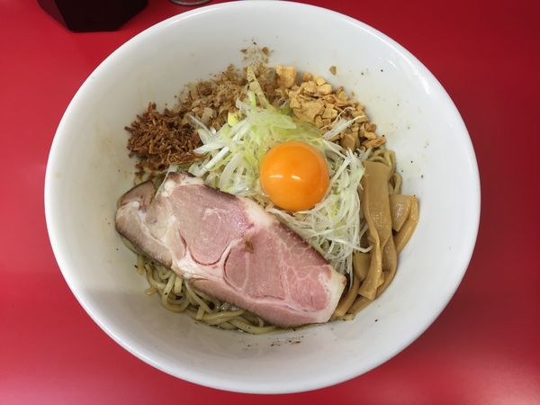 「まぜそば（醤油）」@らーめん えんやの写真