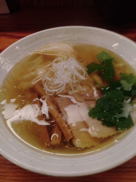 「エビワンタン塩ラーメン」@純手打ち 麺と未来の写真