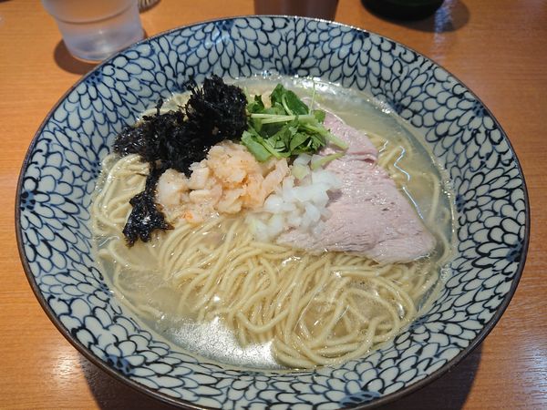 「【限定】鱈や白子や鱈子の潮SOBA900円＋ビール」@㐂九八 ～garage～の写真