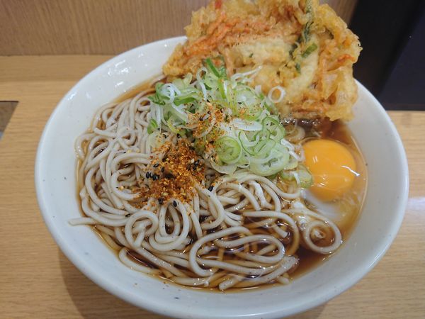 「天玉そば 450円」@めん処一ぷく 新座店の写真