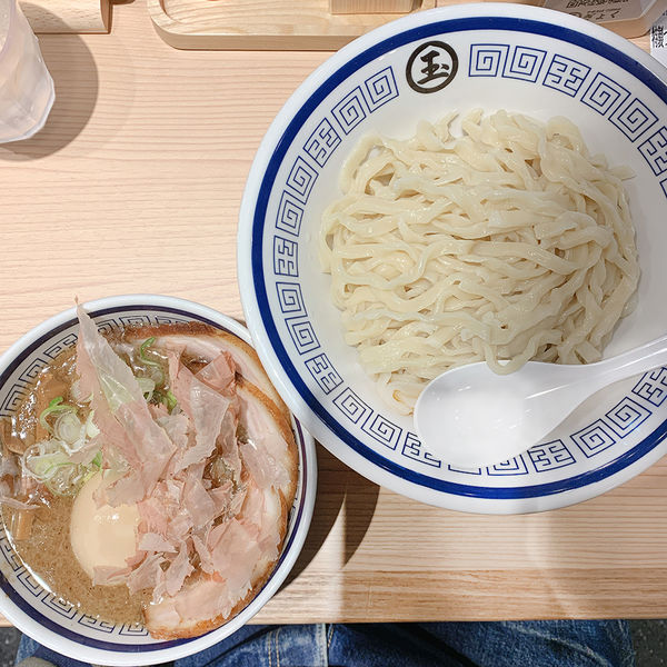 「特製つけめん」@中華そば つけめん 玉 新宿店の写真