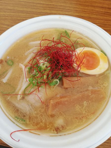 「松阪牛ミンチと伊勢海老のみそらぁめん」@東京ラーメンショー2019の写真