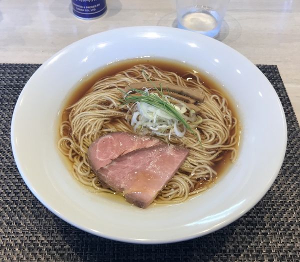 「鶏としじみの中華蕎麦」@宍道湖しじみ中華蕎麦 琥珀 東京本店の写真