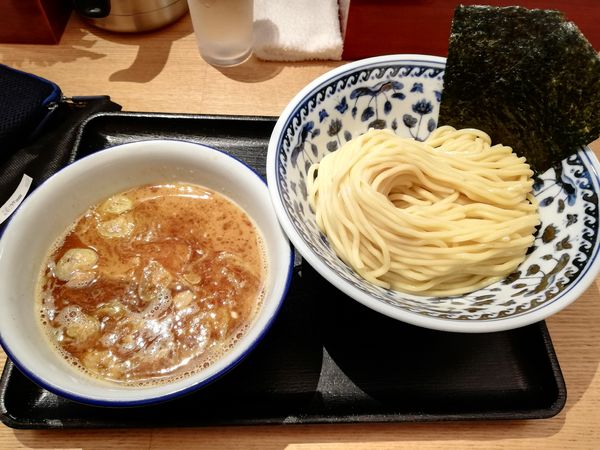 「濃厚煮干しつけそば」@中華そば 勝本の写真