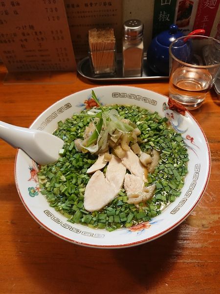 「ニラ中華ソバ @880円 限定」@ラーメン・餃子 ハナウタの写真