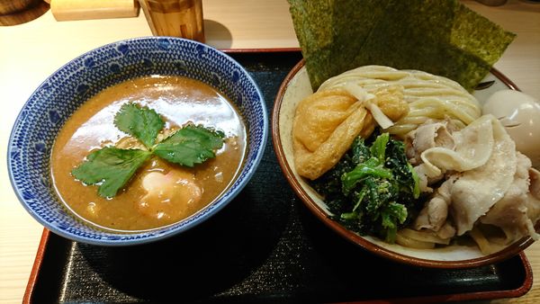 「濃厚つけ麺 幕内250g＋特製トッピング」@らー麺土俵 鶴嶺峰の写真
