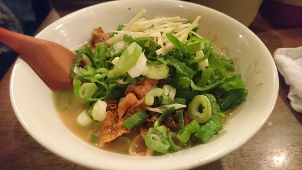 「【昼】限定 肉そば」@ラーメン 唐そば 渋谷2丁目店の写真