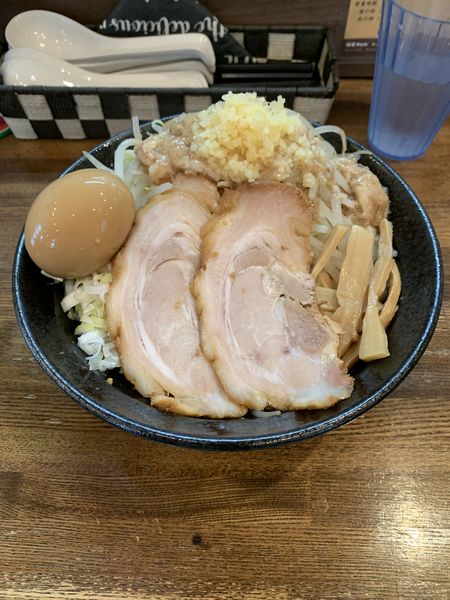 「味噌油そばこってり」@SPORTS DINING REGISTAの写真