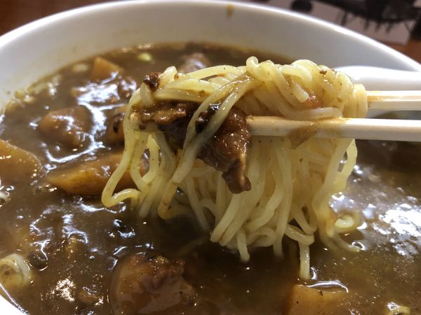 「カレーら～めん　￥７５０」@ピリ辛ラーメン SHIGEの写真