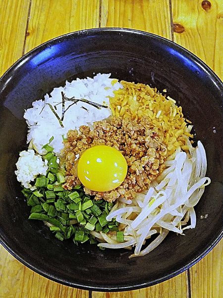 「台湾まぜそば 750円」@つけ麺本丸 東海市店の写真