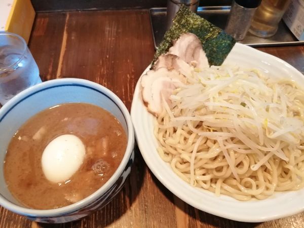 「特性つけ麺　中盛　少野菜」@つけめん らーめん 荒海の写真