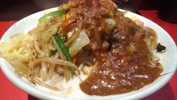 「麻辣タン麺」@濃厚タンメン かめしげの写真