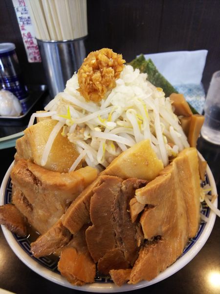 「雅狼麺200g 豚一枚 トッピングオマケ」@雅狼の写真