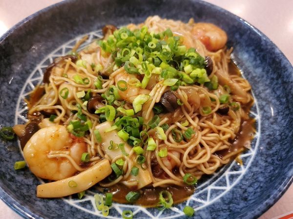 「蝦仁煨麺」@中国料理 東園の写真