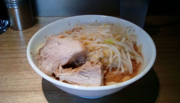 「えびラーメン　少なめ」@MEN YARD FIGHTの写真