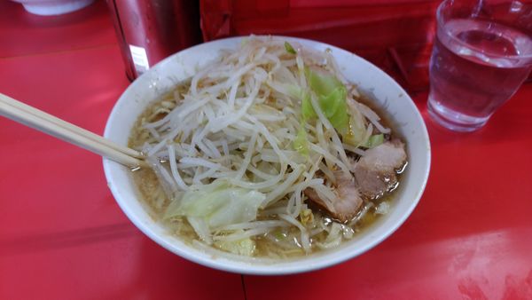 「小ラーメンカラメ」@ラーメン二郎 三田本店の写真