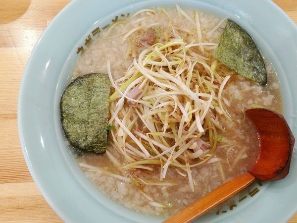 「ネギラーメン（こってり）」@ラーメンショップ 椿 上彦川戸店の写真