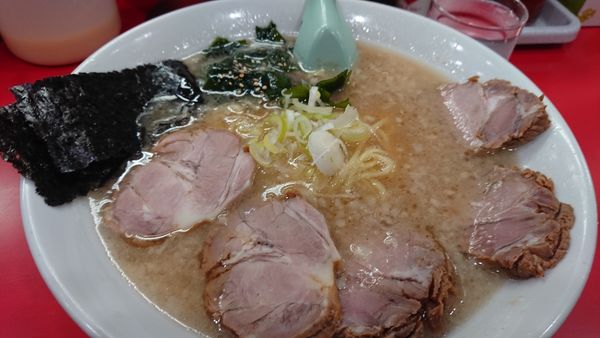 「チャーシュー麺（中盛:1.5倍）」@かいざん 西船橋店の写真