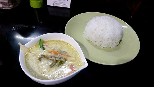 「グリーンカレー　880円」@メーマリの写真
