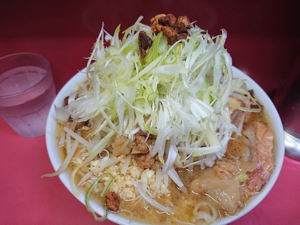 「つけ味 小豚 ネギ」@ラーメン二郎 桜台駅前店の写真