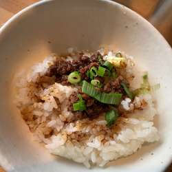 汁なし担担麺と魚介そば sirusi