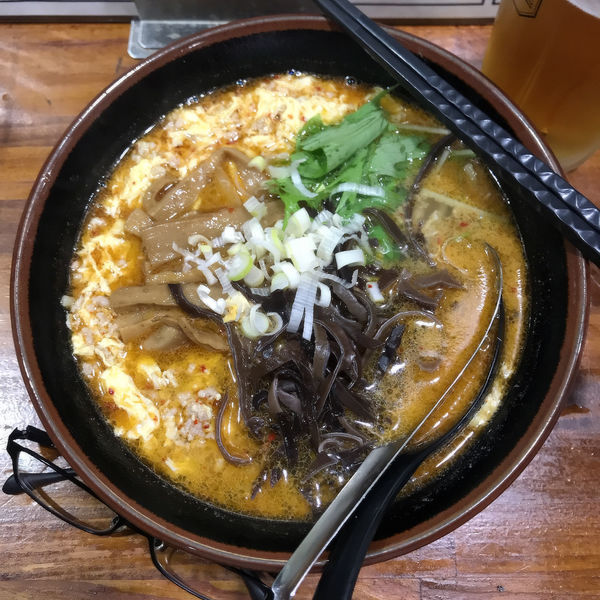 「たんたんめん（塩味）」@ニューたんたんめん 府中店の写真