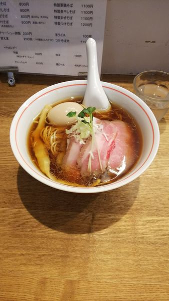 「軍鶏そば」@麺尊 RAGEの写真