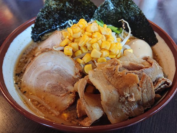 「東京スペシャルみそらーめん(東京競馬場店限定)」@ど・みそ JRA東京競馬場店の写真