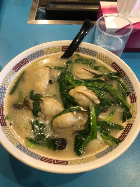 「牡蠣ラーメン」@やじ満の写真