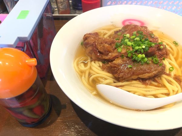 「【限定】ソーキそば大盛り950円」@麺屋 天海の写真