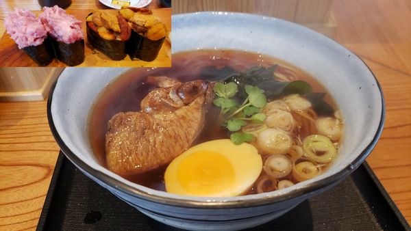 「マグロ醤油ラーメン950円」@すし屋のらーめん 吉祥の写真