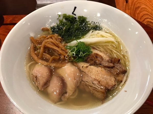 「塩らぁ麺　880円」@仙臺 くろく 定禅寺の写真