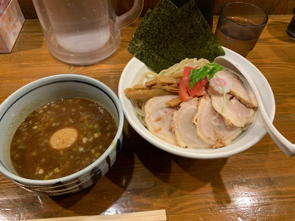 「特製つけ麺」@麺屋 蕃茄の写真
