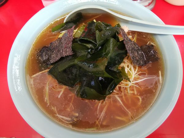 「ねぎラーメン中盛（￥750）」@ニューラーメンショップ 浦安店の写真