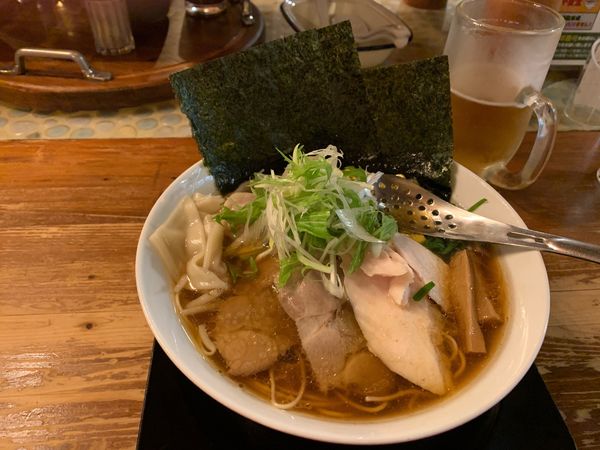 「特製中華そば」@麺や食堂 本店の写真