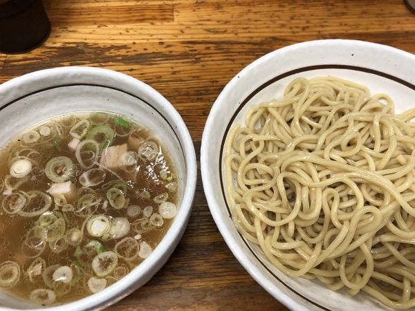 「塩つけめん」@中華そば・つけめん 甲斐の写真