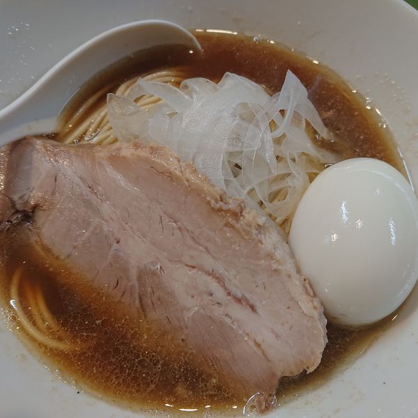 「中華そば味玉入り850円、和え玉200円」@煮干中華ソバ イチカワの写真