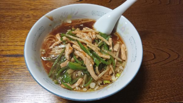 「肉そば 770円」@チャイニーズレストラン ぴあの写真