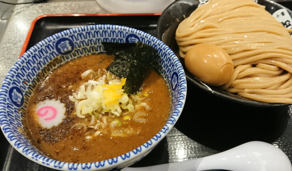 「半熟味玉濃厚つけ麺(大盛)」@松戸富田麺絆の写真